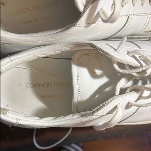 Common Projects  men made in italy Cream Sneakers